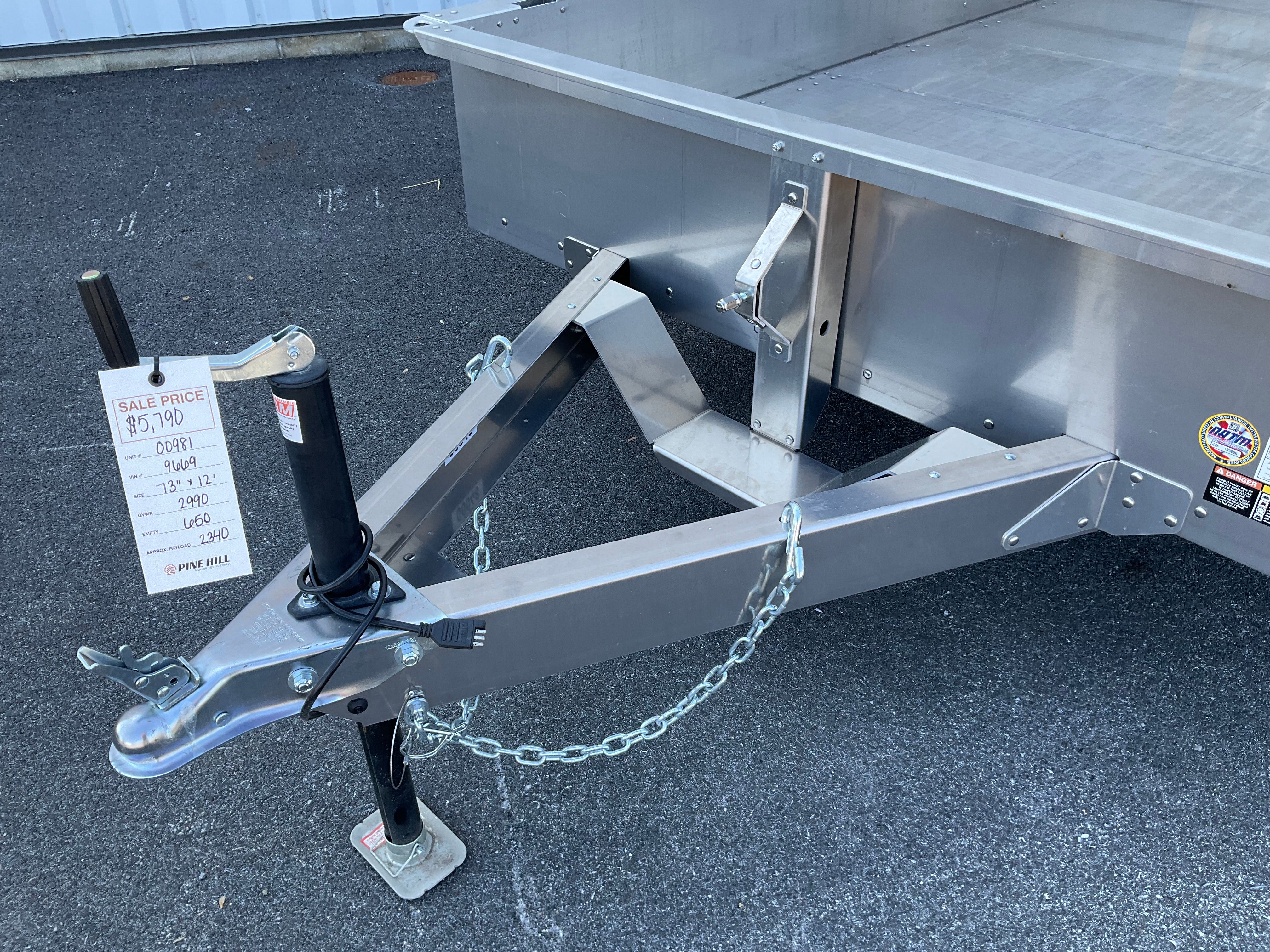 2026 Belmont AIR7312 Aluminum Utility Trailer (SKU-00981) - Image 6