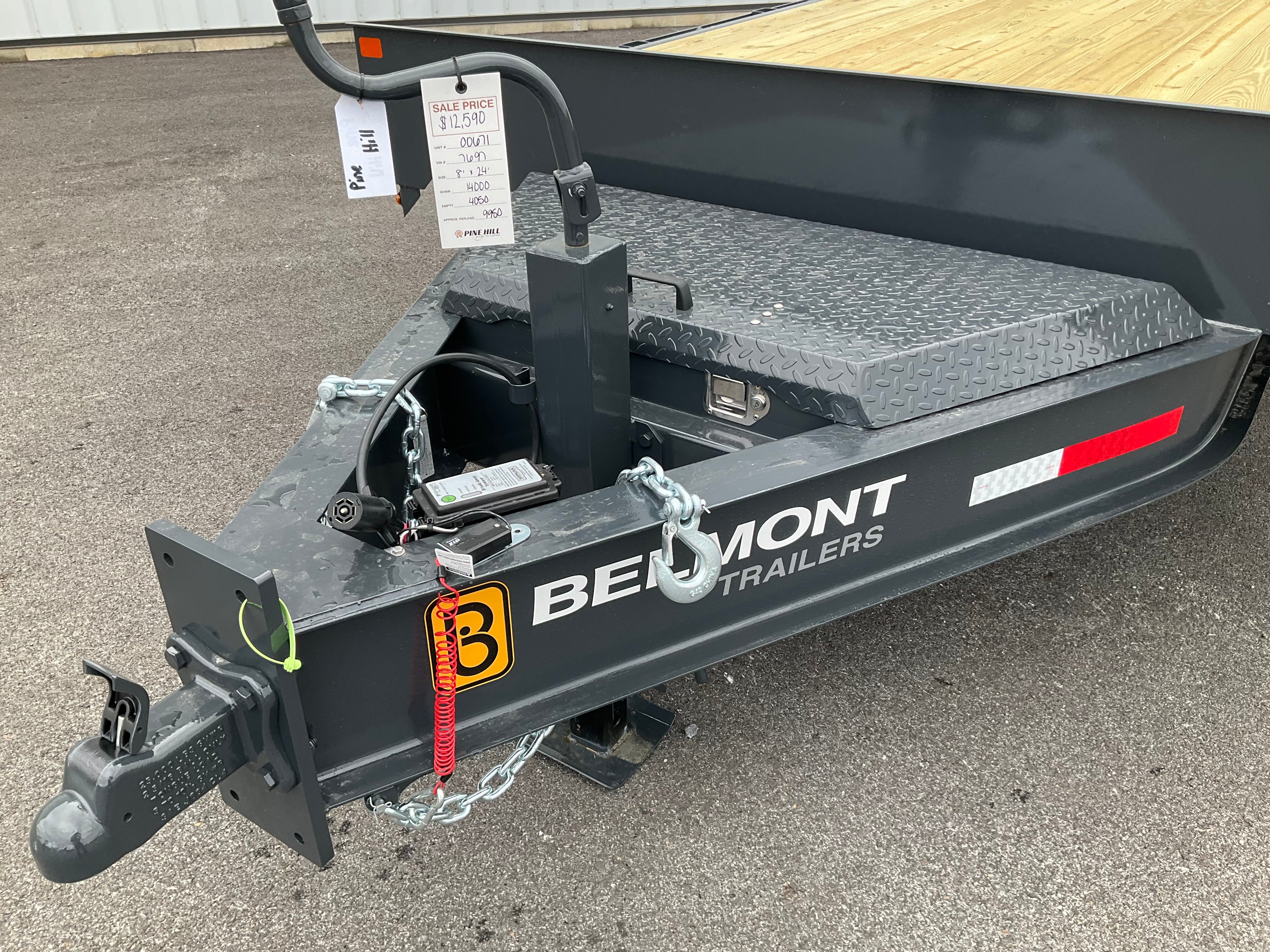 2026 Belmont DO924-14K Deckover Trailer (SKU-00671) - Image 4
