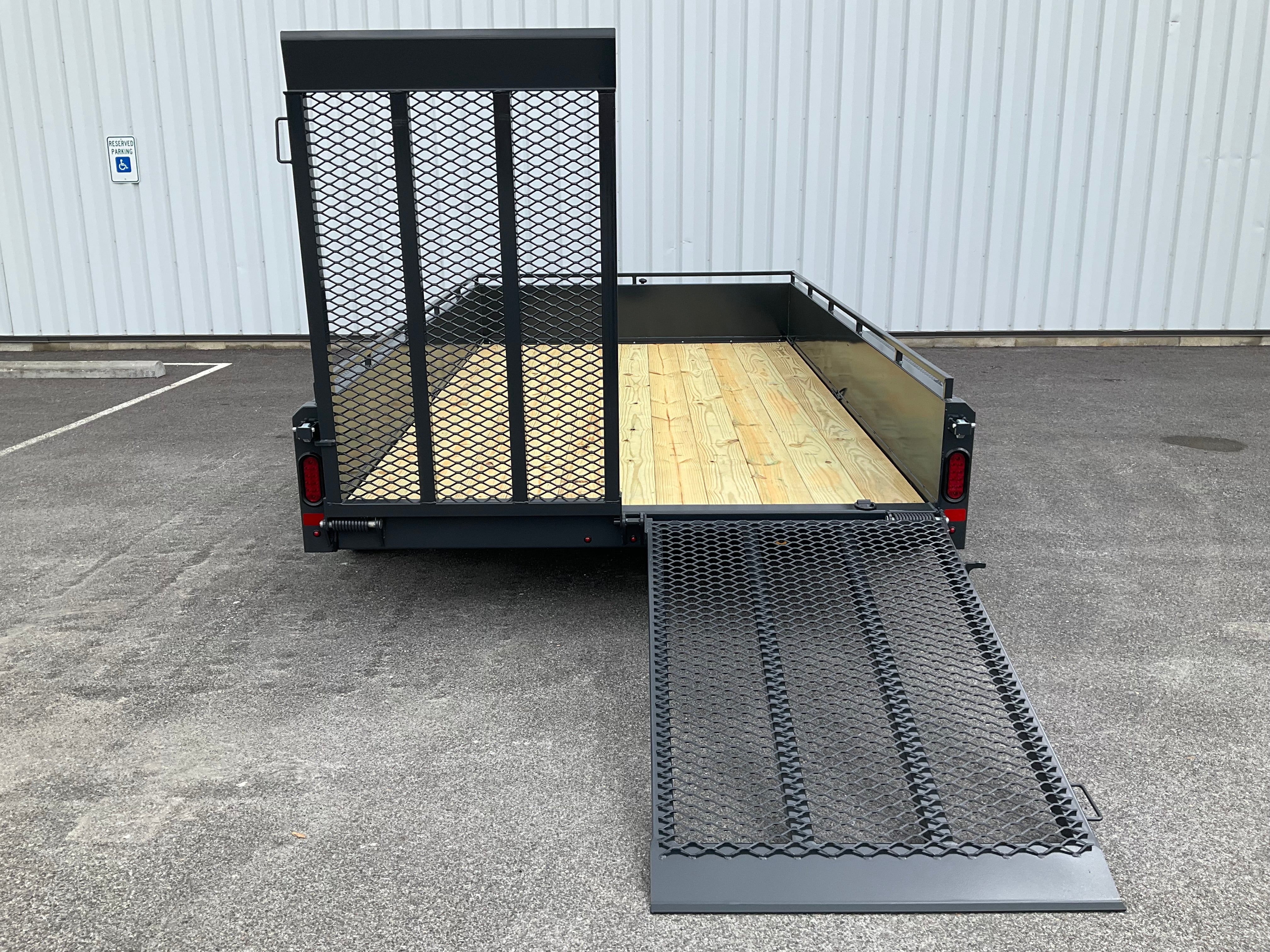 2026 Belmont LT612SS-7k Solid Side Landscape Trailer (SKU-01000) - Image 3