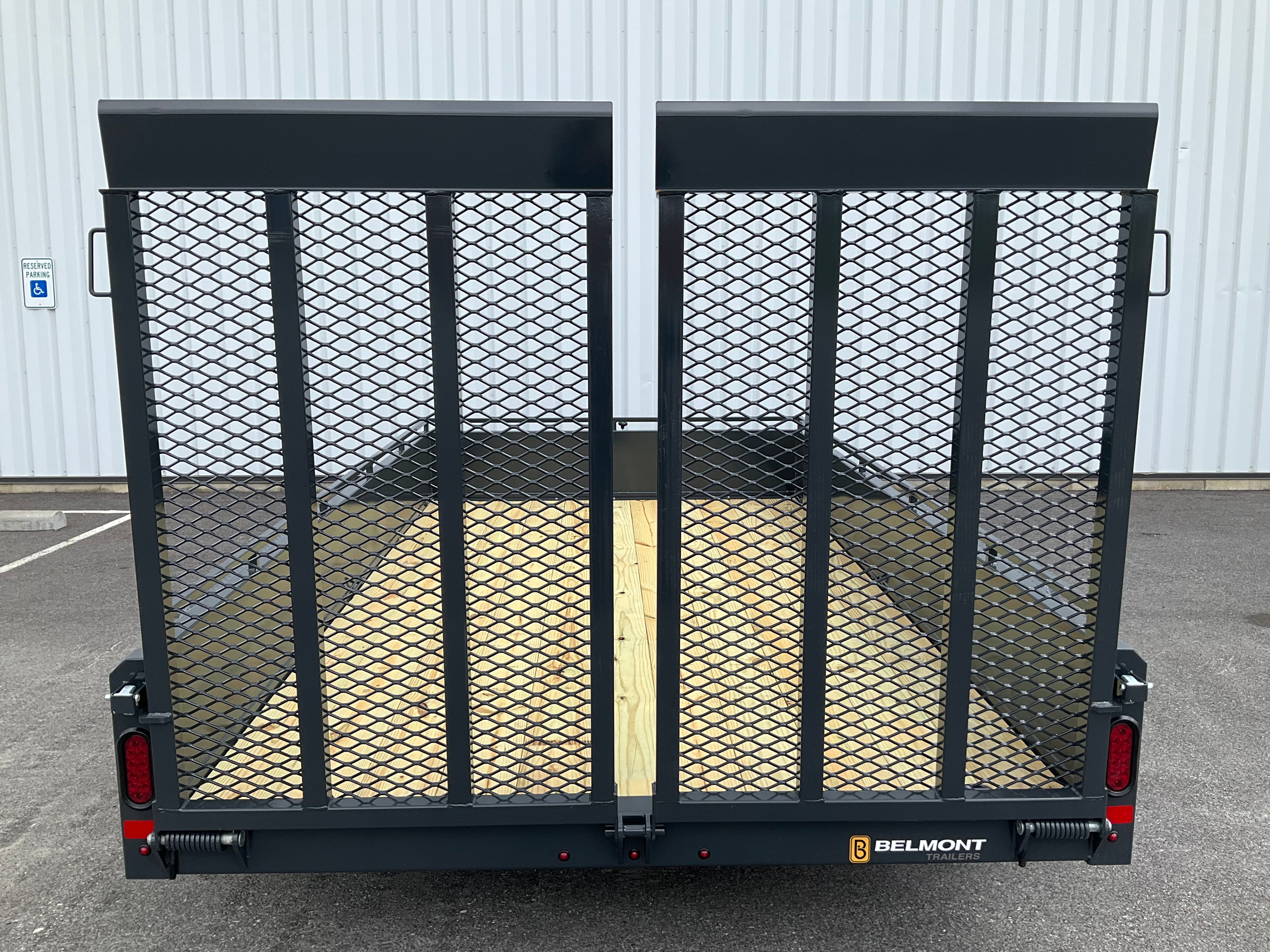 2026 Belmont LT612SS-7k Solid Side Landscape Trailer (SKU-01000) - Image 4
