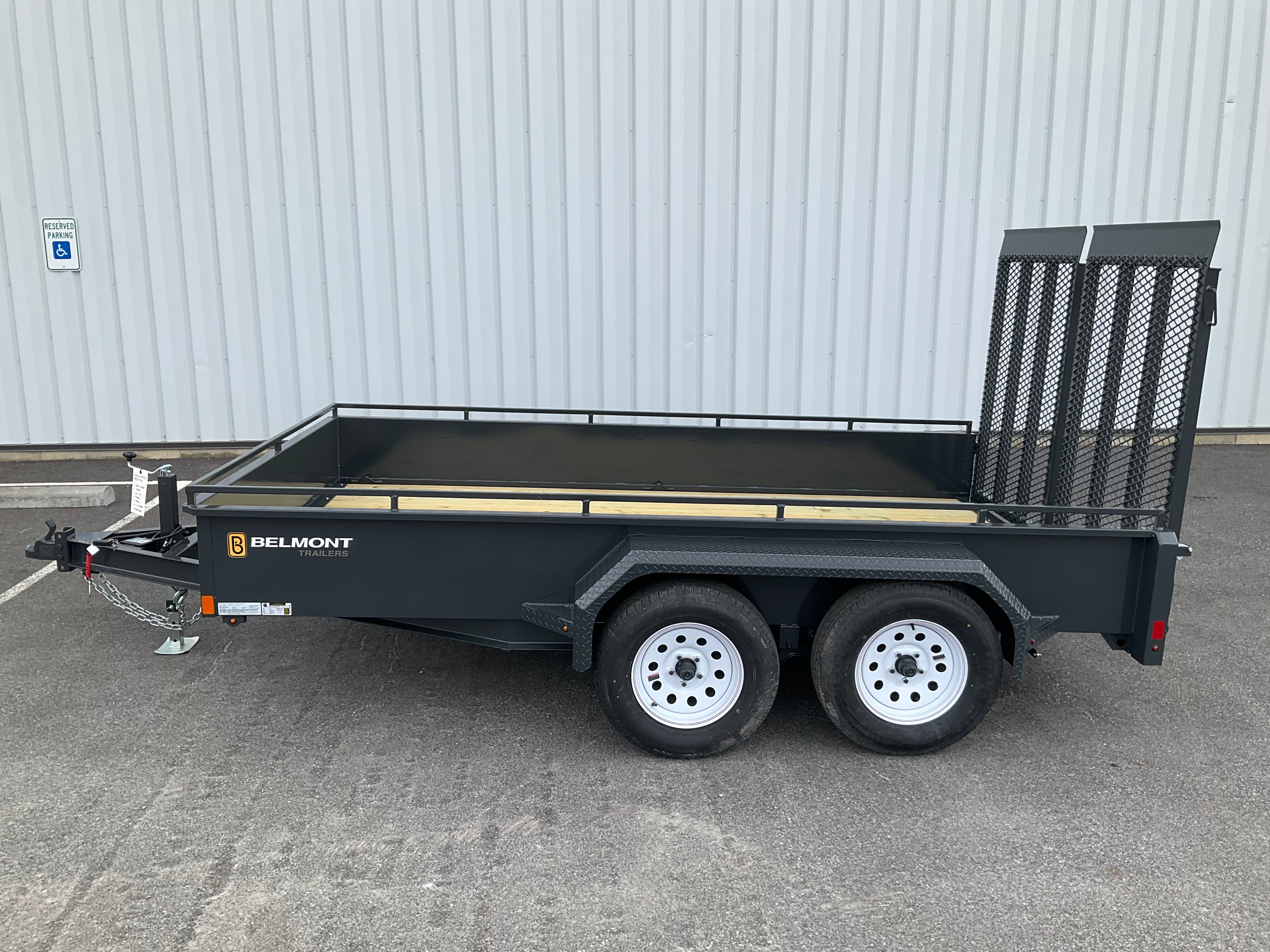 2026 Belmont LT612SS-7k Solid Side Landscape Trailer (SKU-01000) - Image 5