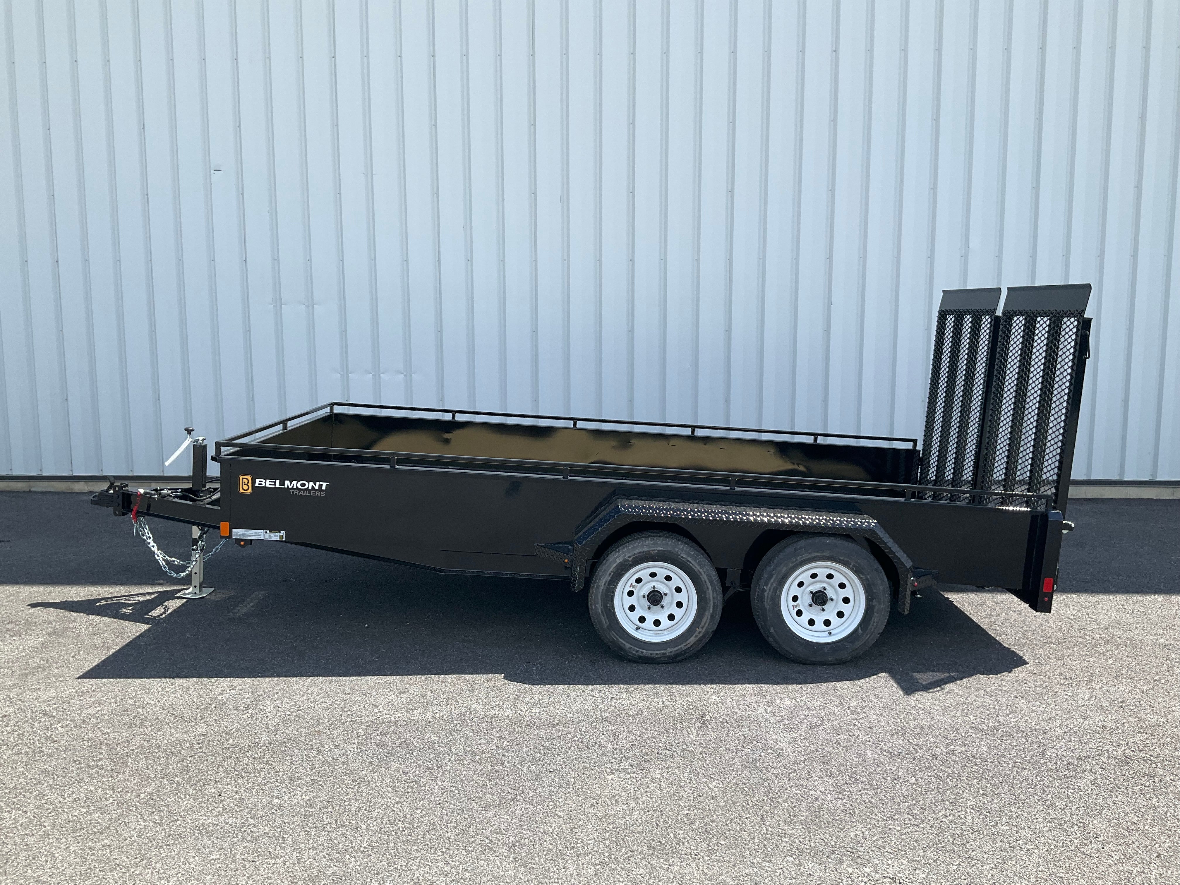 2026 Belmont LT614SS-7k Solid Side Landscape Trailer (SKU-00957) - Image 4