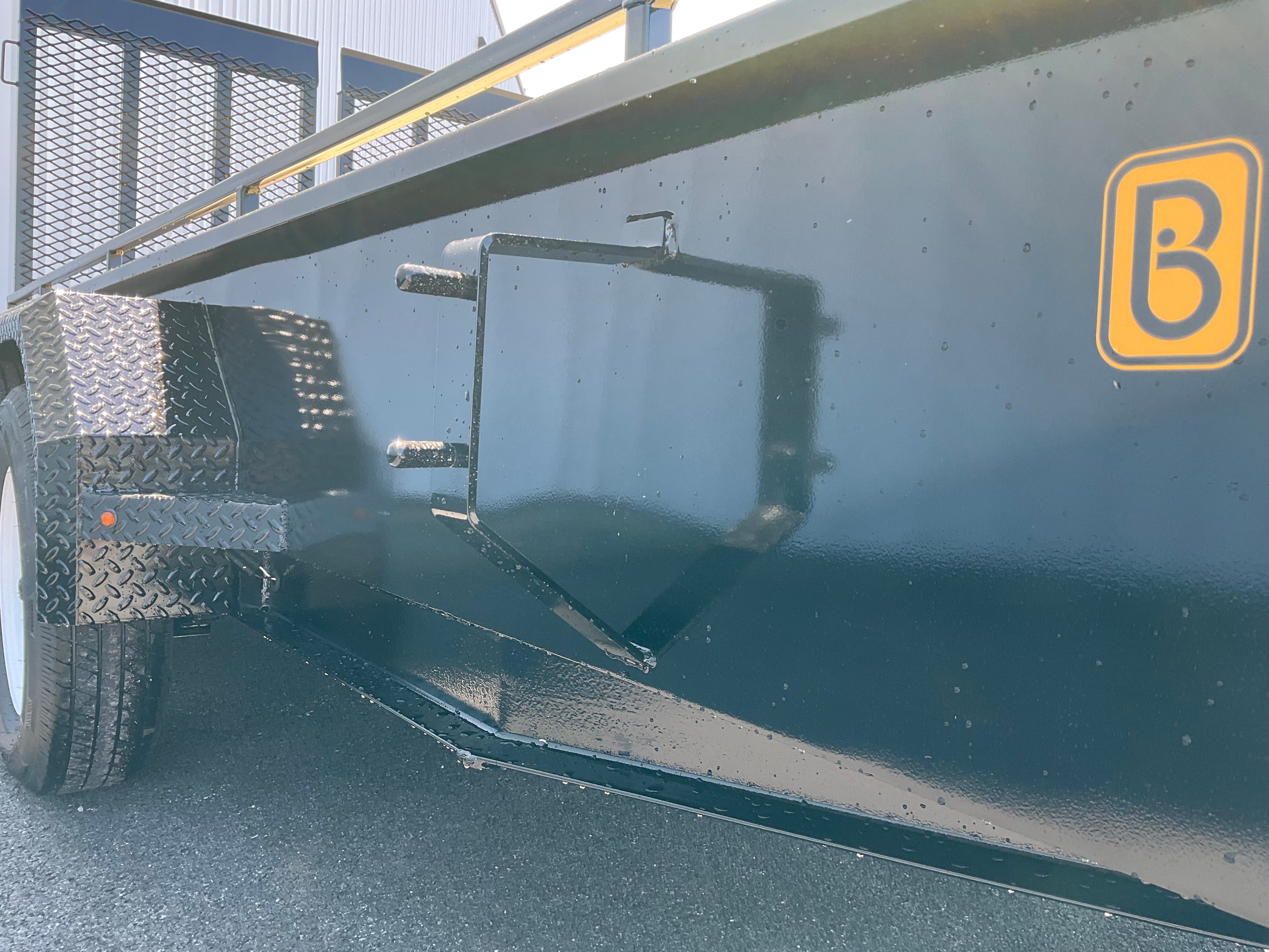 2026 Belmont LT614SS-7k Solid Side Landscape Trailer (SKU-00987) - Image 7