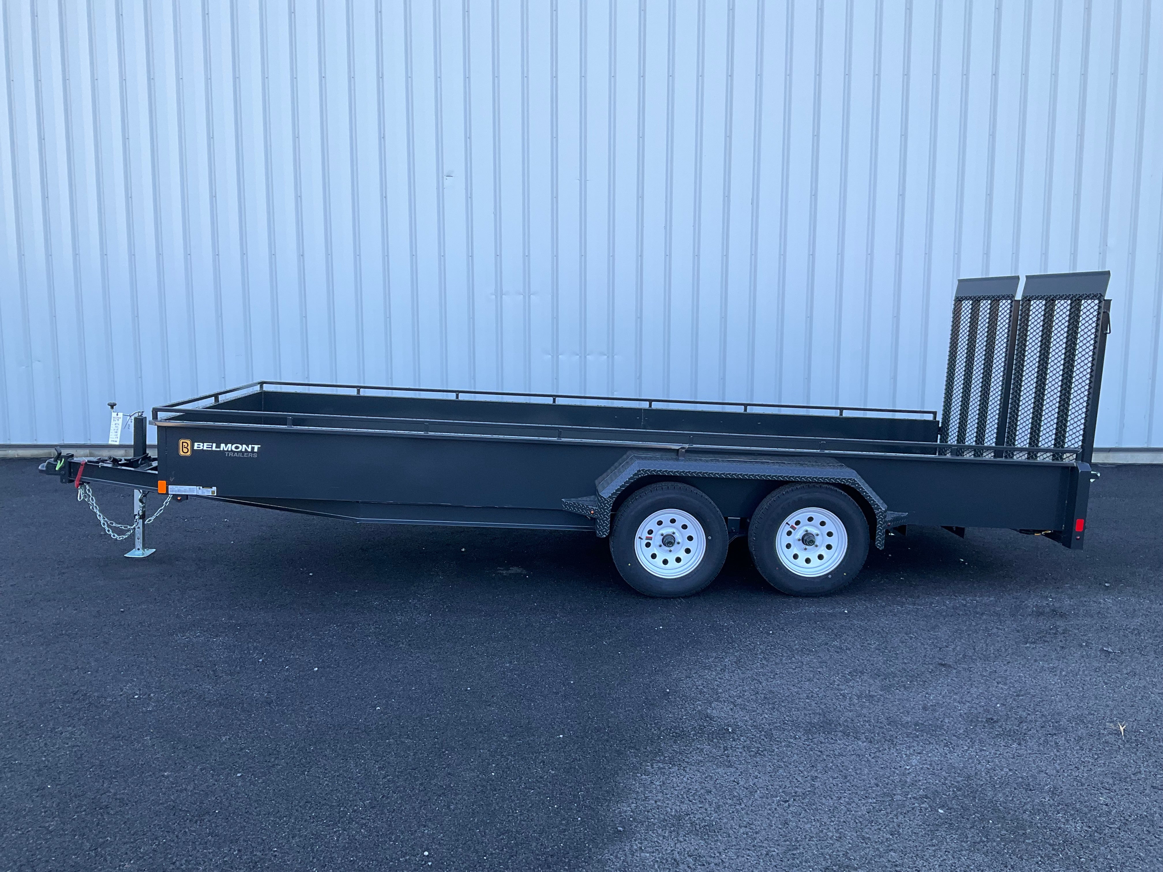 2026 Belmont LT618SS-7k Solid Side Landscape Trailer (SKU-00772) - Image 5