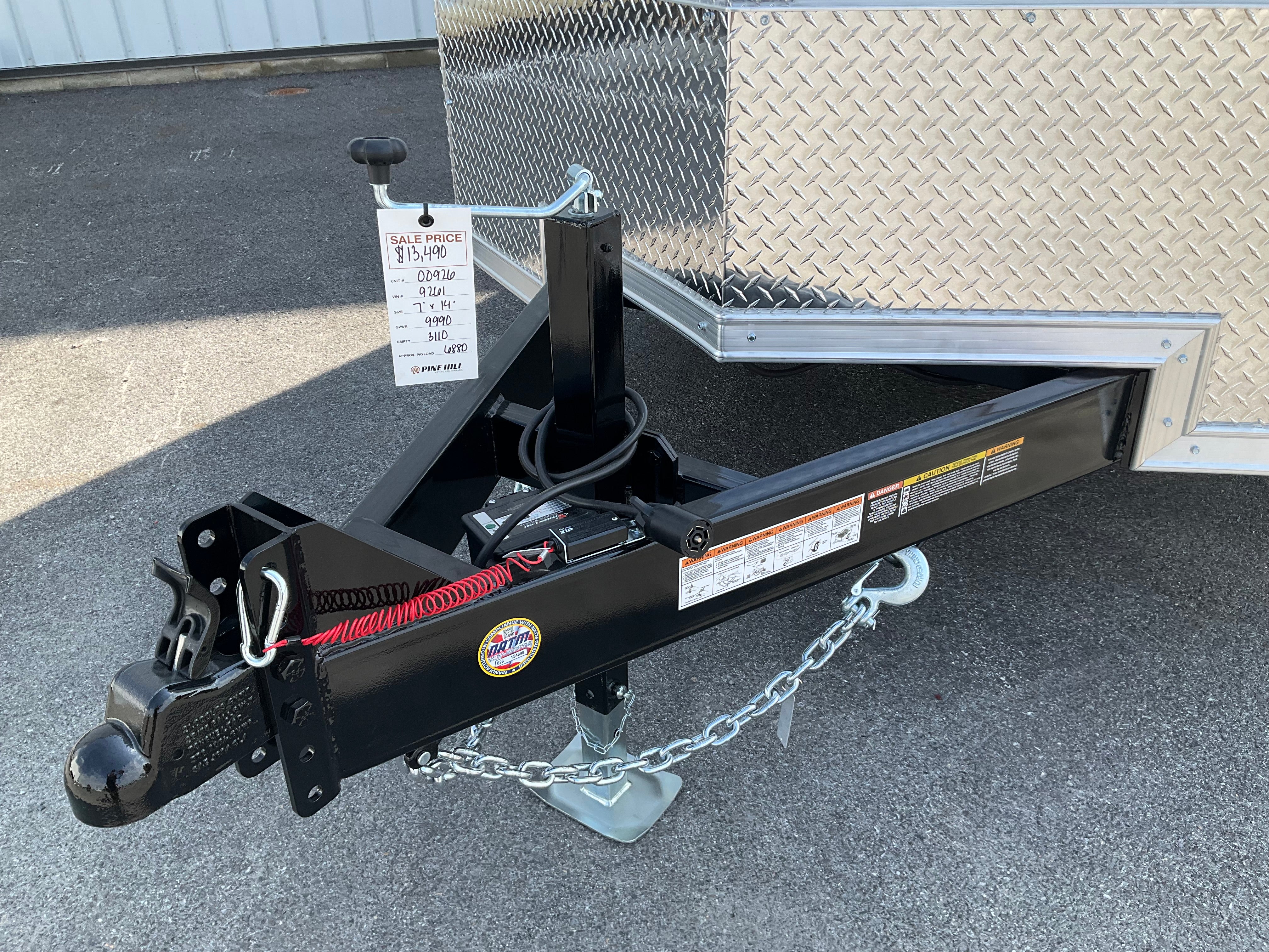2026 Belmont TM714 TM 700 Series Enclosed Trailer (SKU-00926) - Image 9
