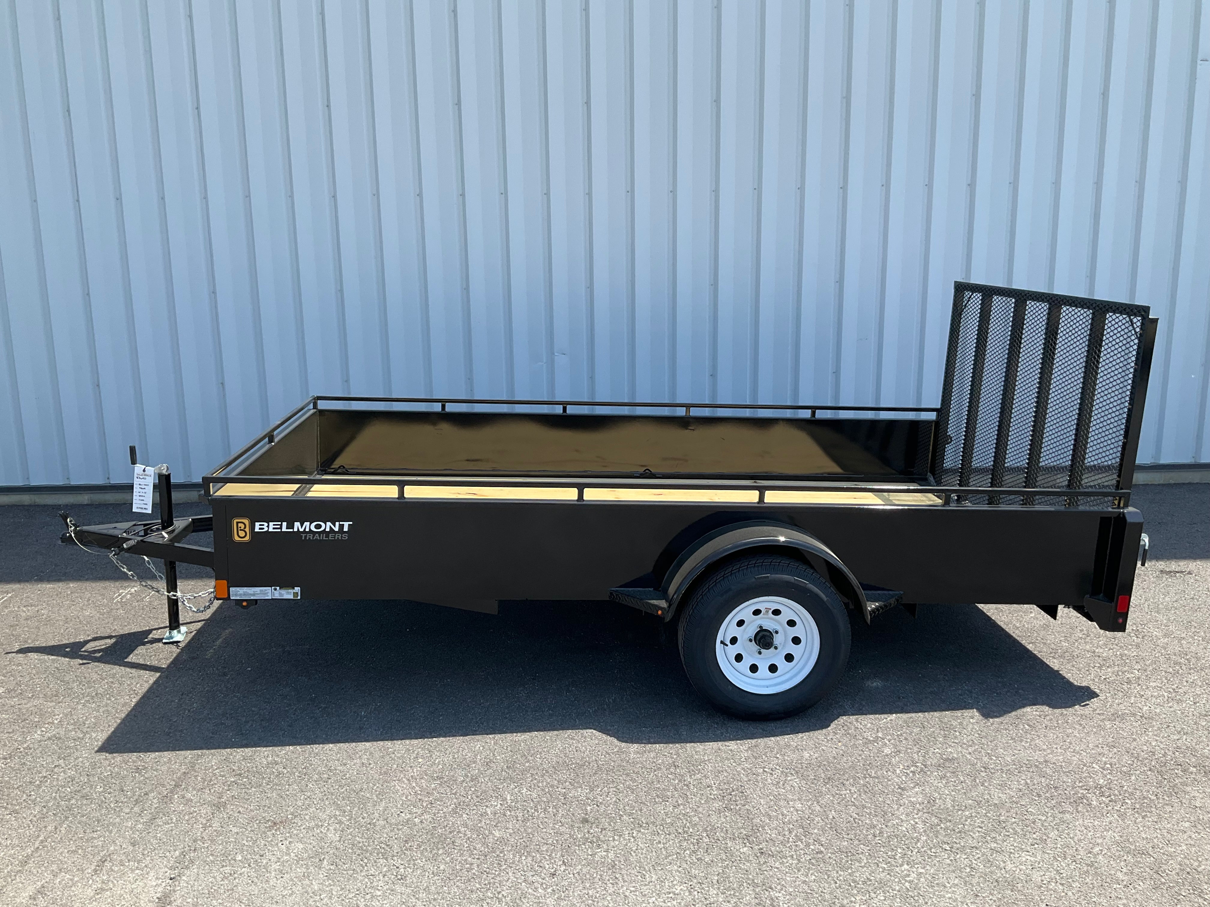 2026 Belmont UT612SS Solid Side Utility Trailer (SKU-01011) - Image 4
