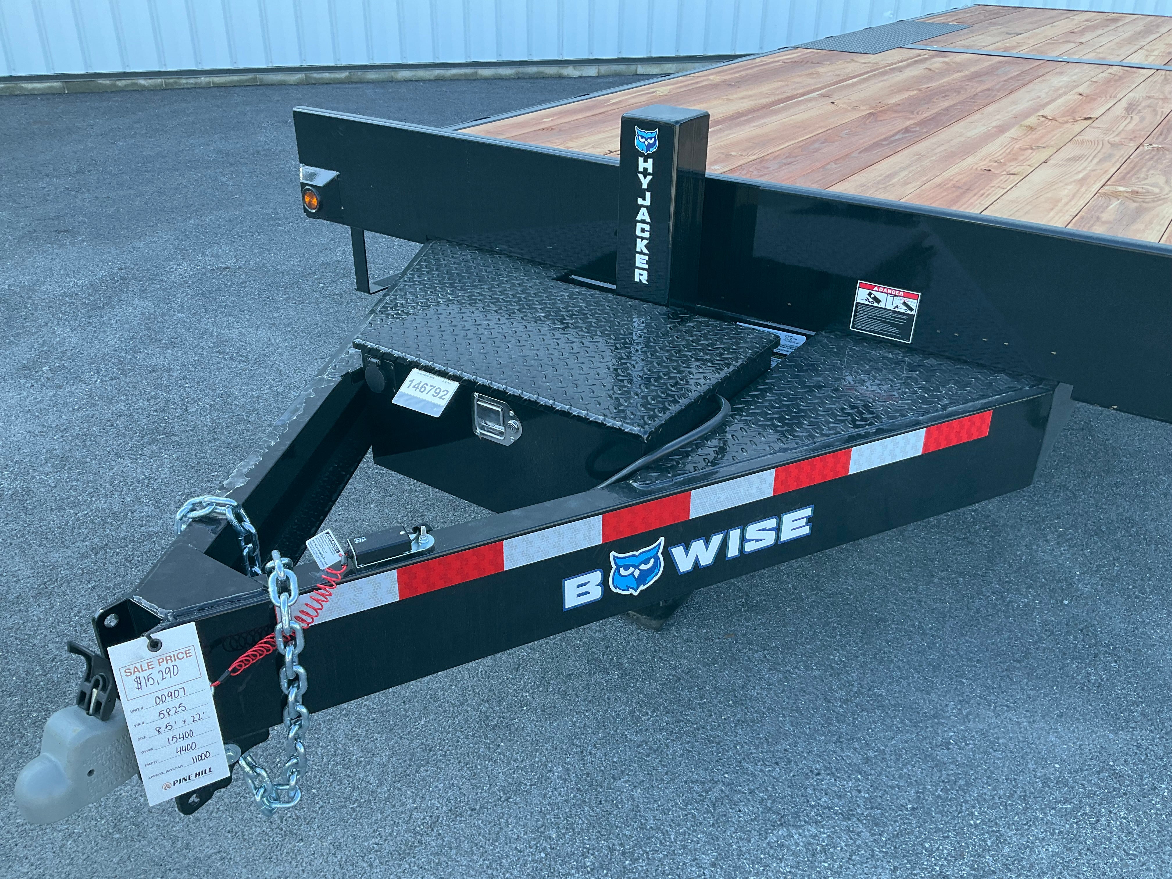 2026 BWise THD22-15 Deckover 15.4K/17.6K THD Full Deck & THDS Split Deck Trailer (SKU-00907) - Image 8