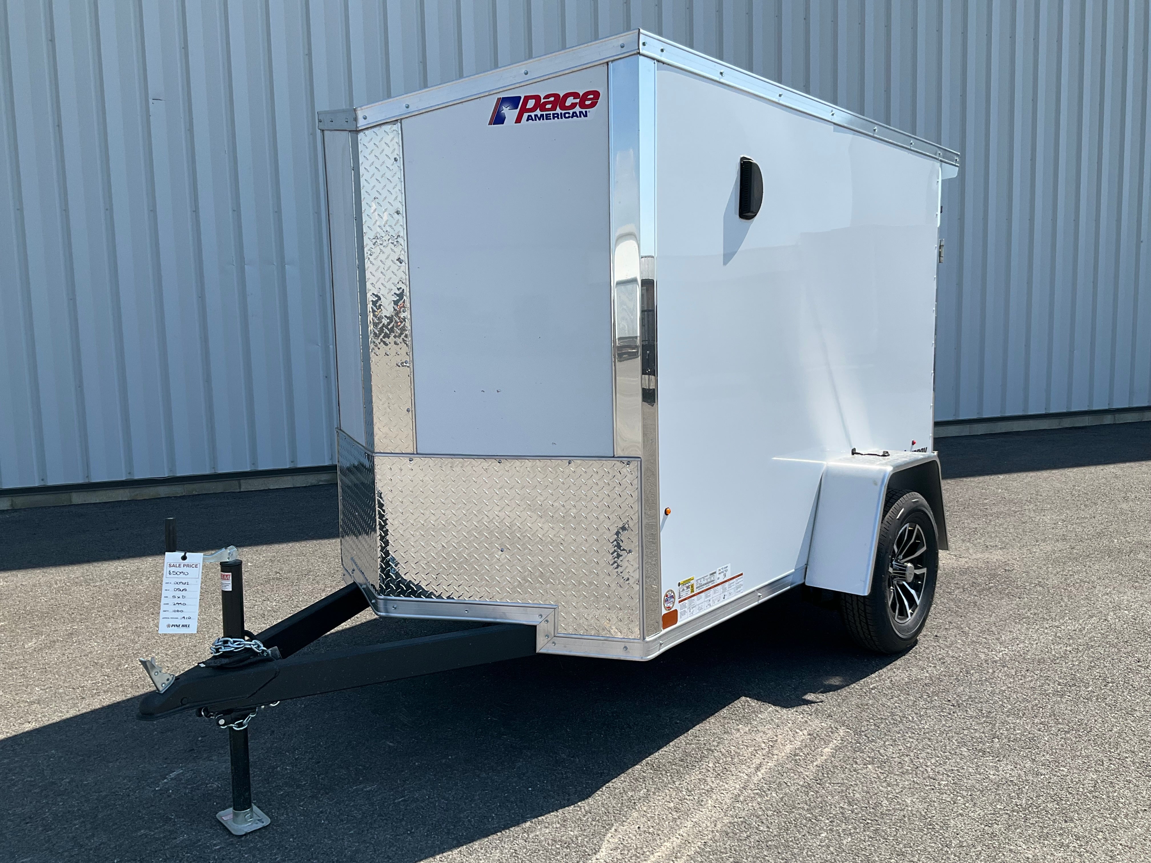 2026 Pace American Journey 5x8 Pace Enclosed Trailer (SKU-00962)