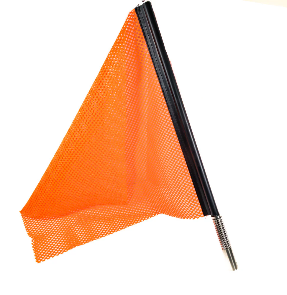 18" X 18" Quick Mount Orange Flag Assembly