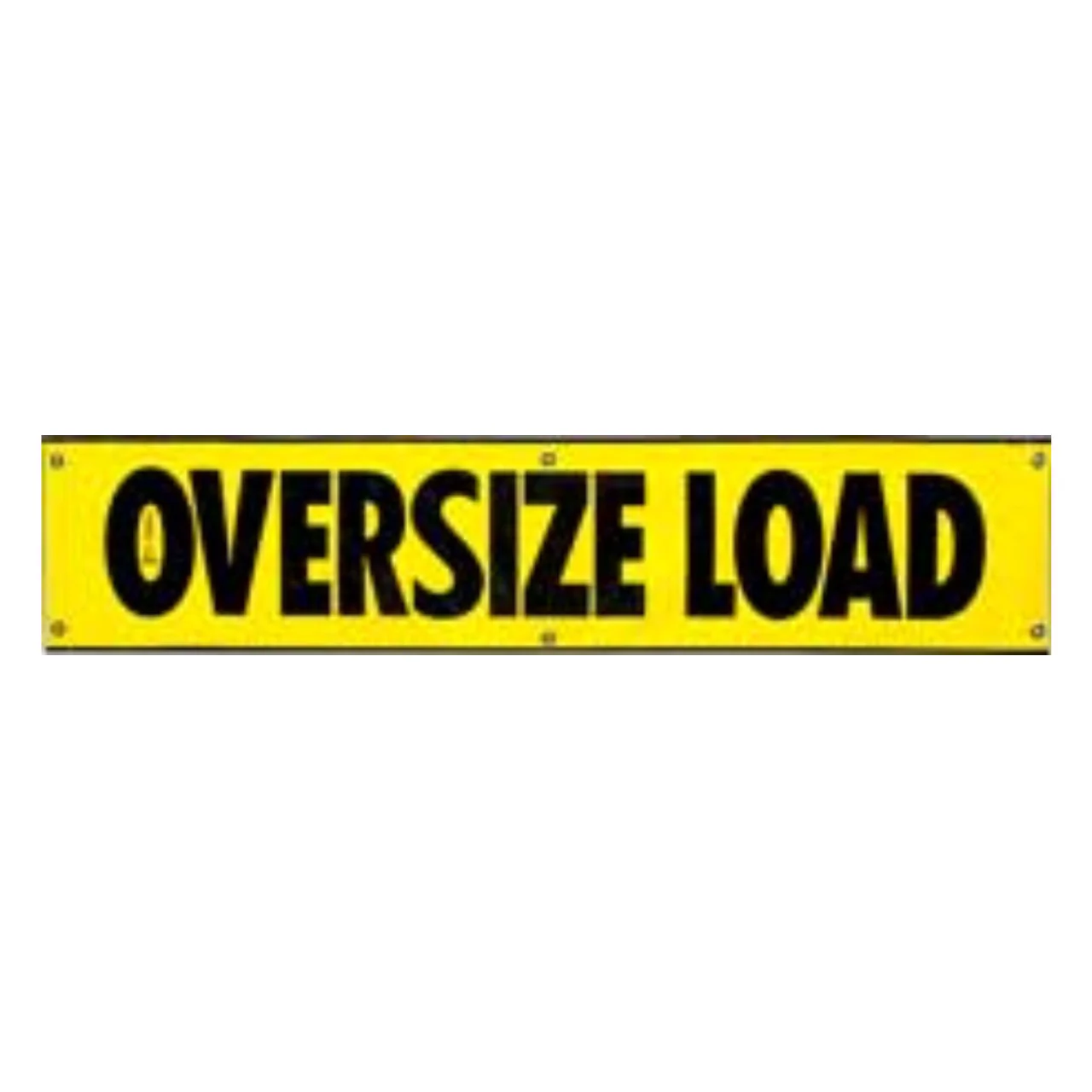 18" x 84" Reflective Vinyl 'Oversize Load' Banner