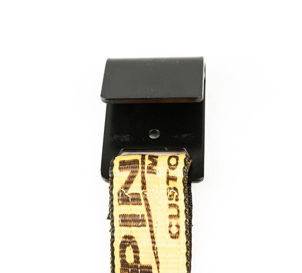 3" x 7' NYLON TIE DOWN STRAP w/ 32" (BLACK HOOK) - Image 2