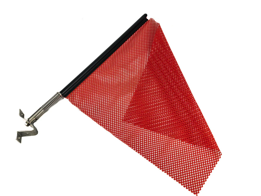 EZ Mount Flag Assembly Kit with Red Flag - Image 3