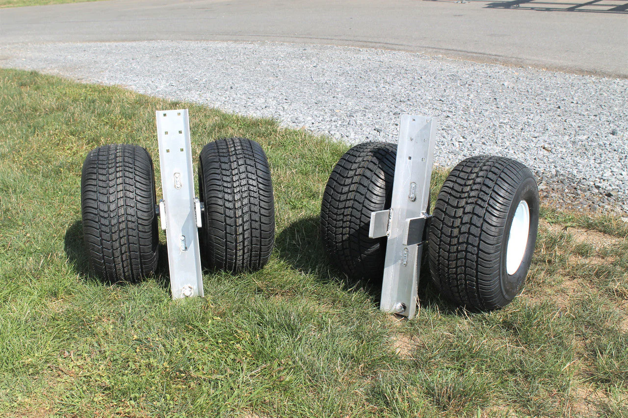 ALUMINUM 4x4 DOLLY WHEELS (SET)