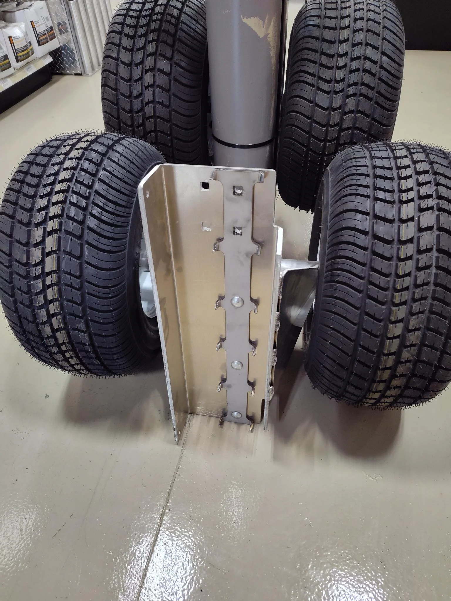 ALUMINUM 6 X 6 SHED DOLLY  (SET)