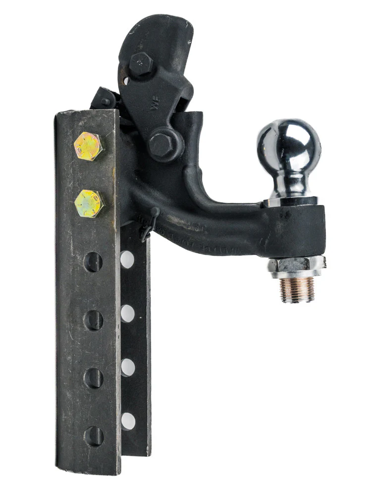 30K Ball & Pintle Combination Mount with Channel-2 5/16" - Image 2