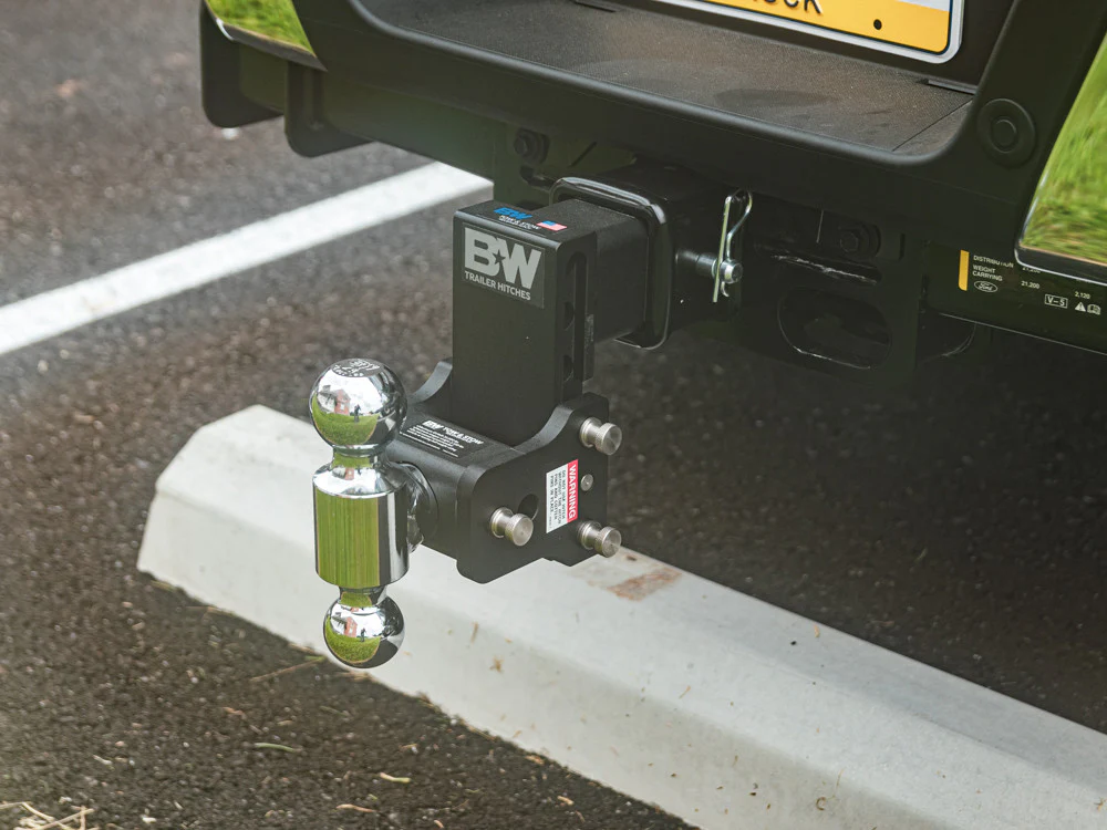 B&W Tow and Stow Ball Mount-Dual Ball (2" & 2 5/16") 2.5" Mount - Image 4