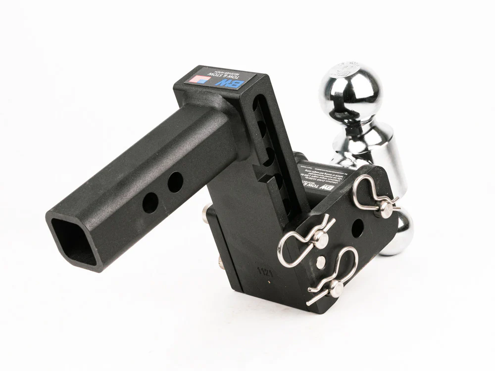 B&W Tow and Stow Ball Mount-Dual Ball (2" & 2 5/16") - Image 3