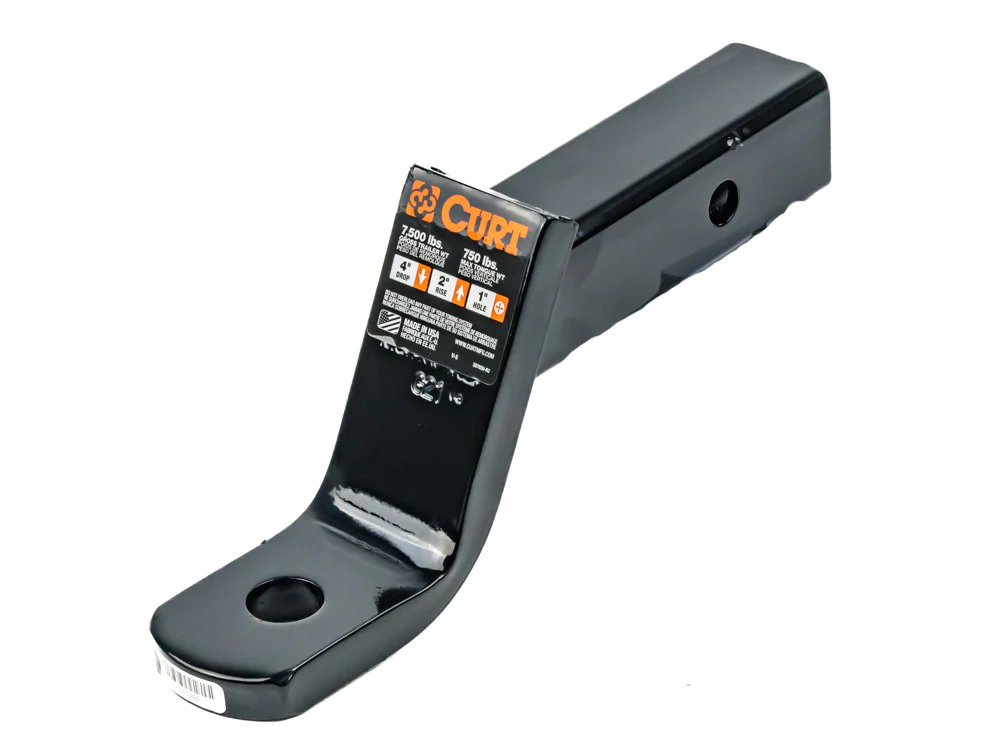 45050,2""SQ 4""DROP TUBULAR BALL MOUNT