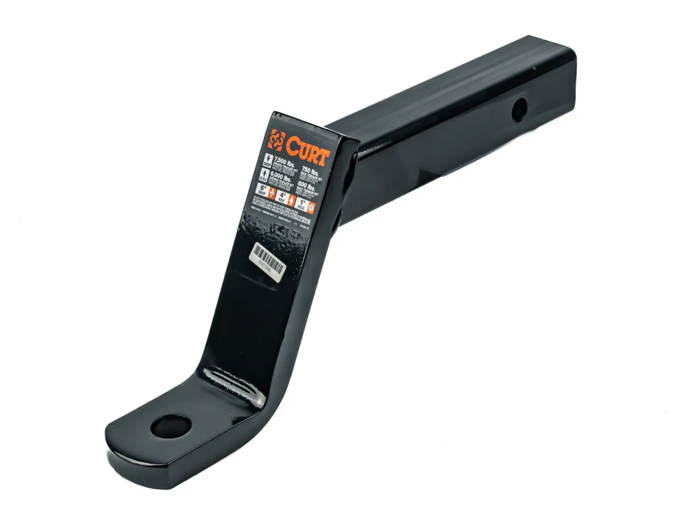 Curt 7.5K Ball Mount Long-6" Drop