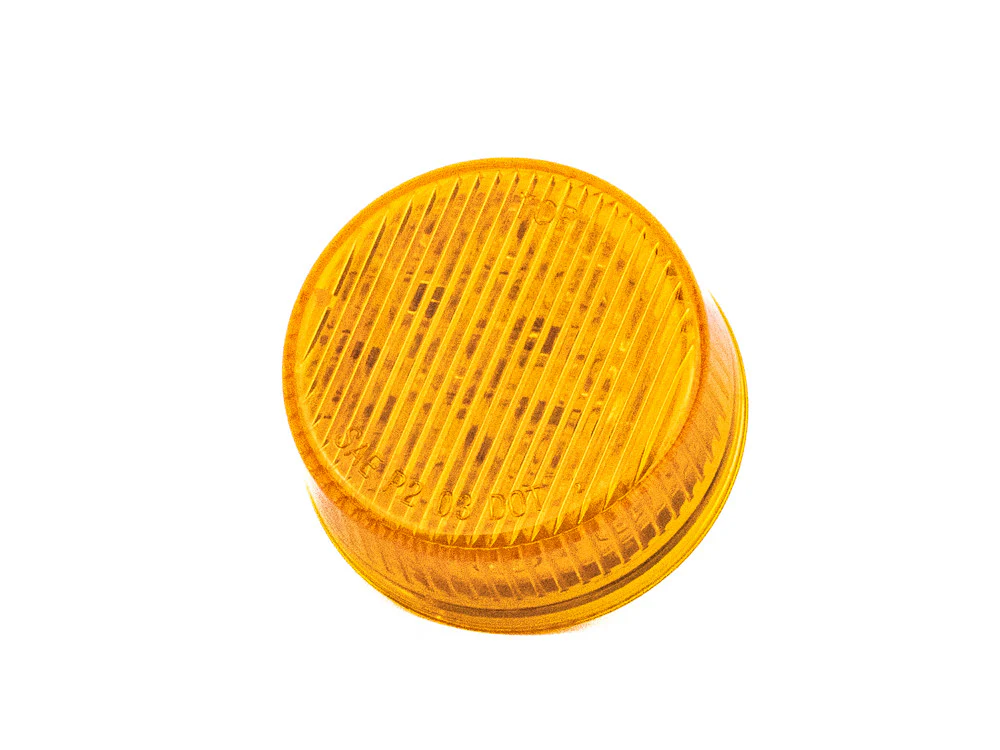 2" Round Amber 10 LED Marker Light
