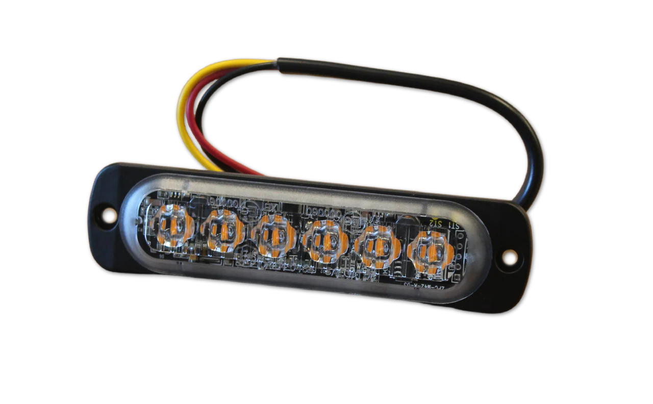 Low Profile Amber LED Strobe Light