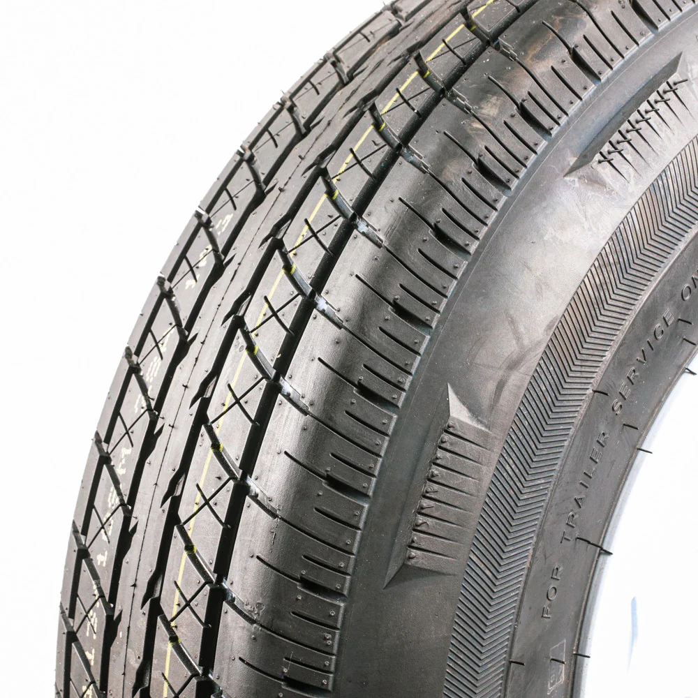 ST225/75R15 Load Range D on White Spoke Wheel - Image 4